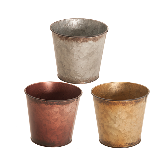 Metallic Tones Pot Cover 6"