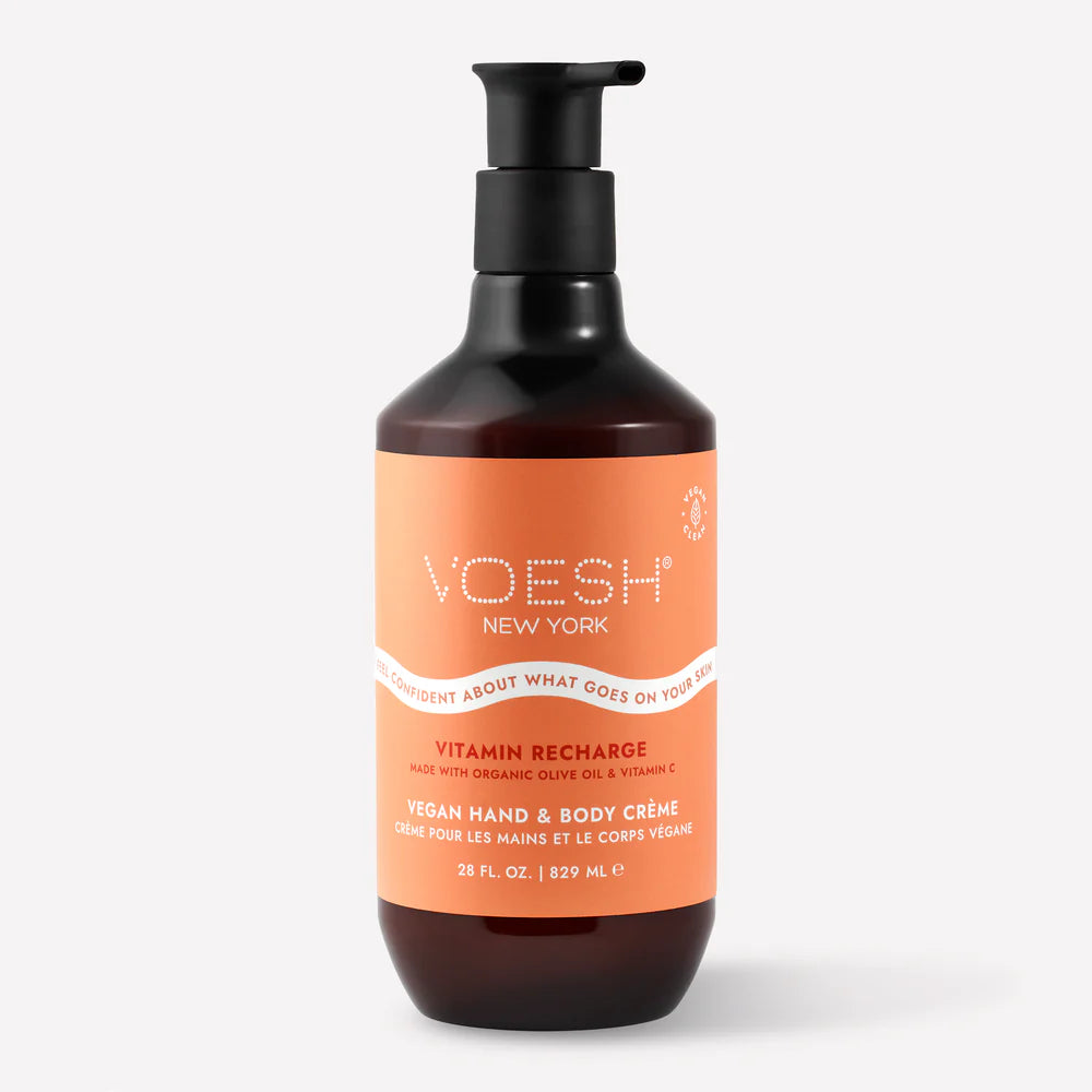 Large Voesh Hand and Body Creme Pump - Vitamin Recharge