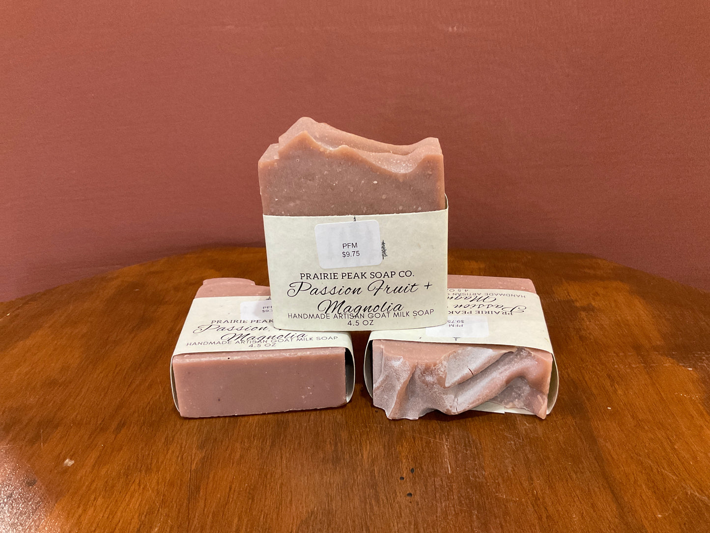 Handmade Artisan Goat Milk Soap -Passionfruit Magnolia