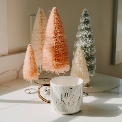 Joy Gold Tile Coffee Mug