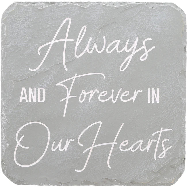 Always & Forever Square Plaque