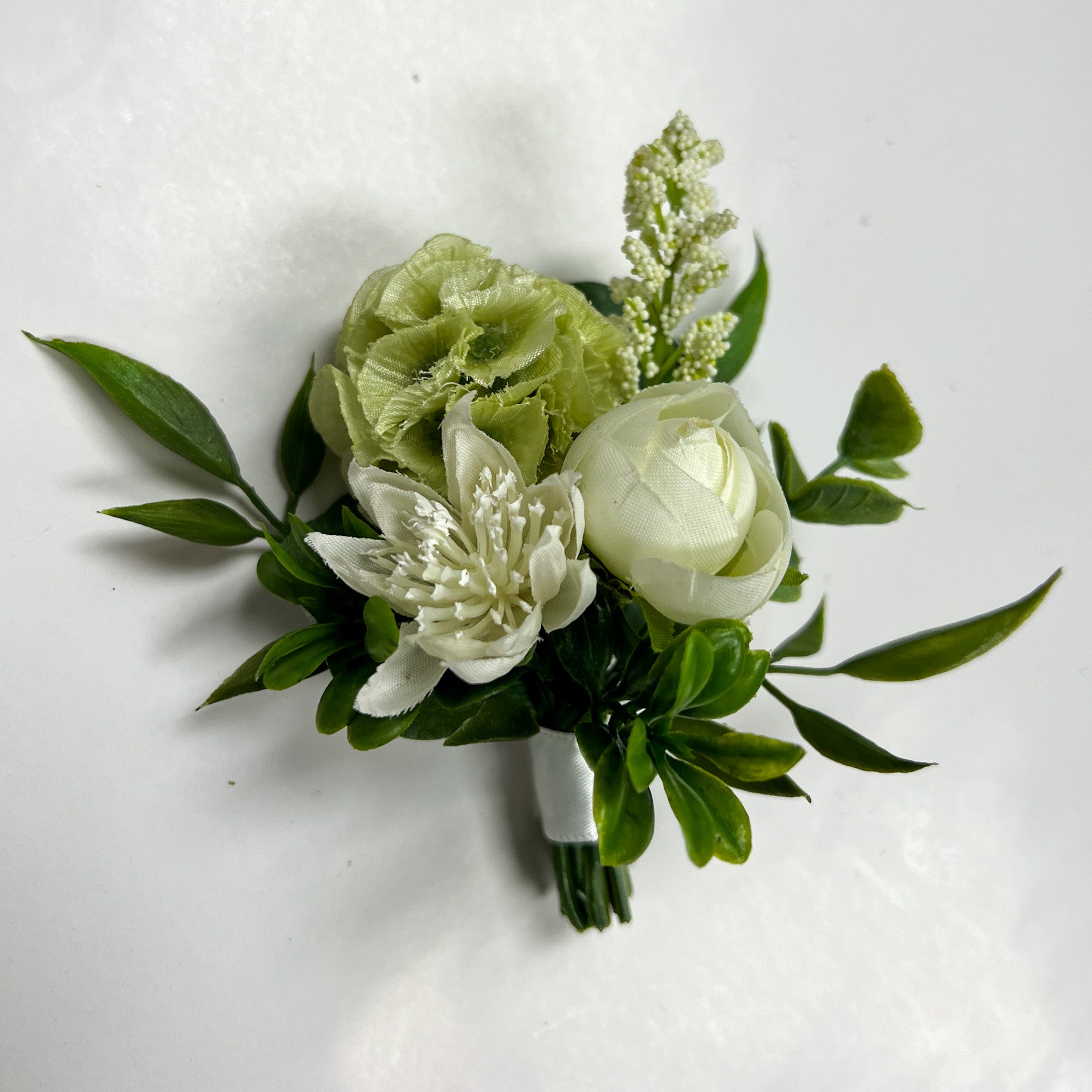 Bridal Bliss Everlasting Silk Magnet Boutonniere