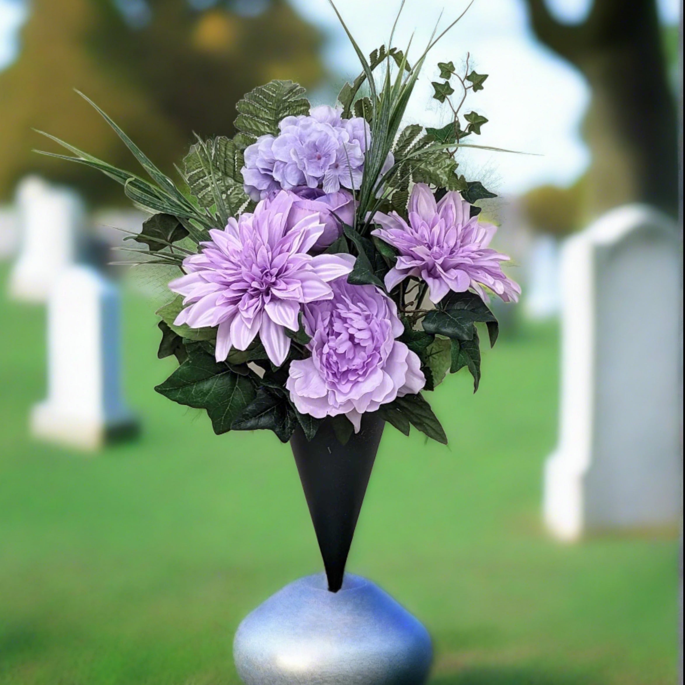 Lavender Memories Grave Cup