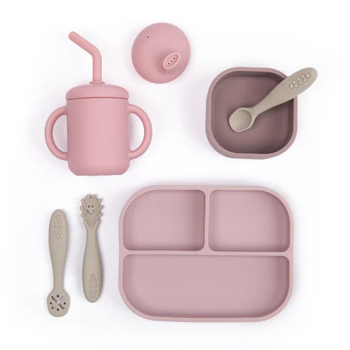 Baby's First Mealtime Set - Pinks