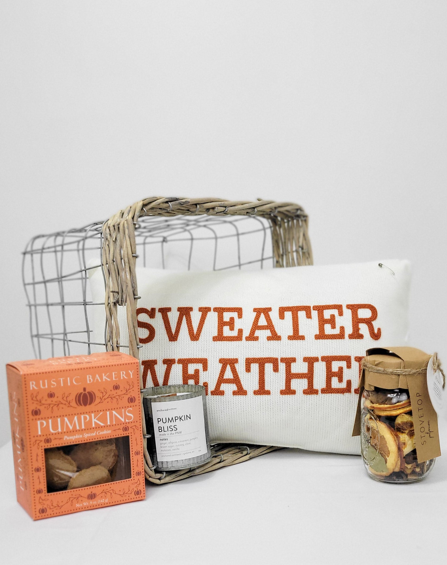 Sweater Weather Fall Gift Basket