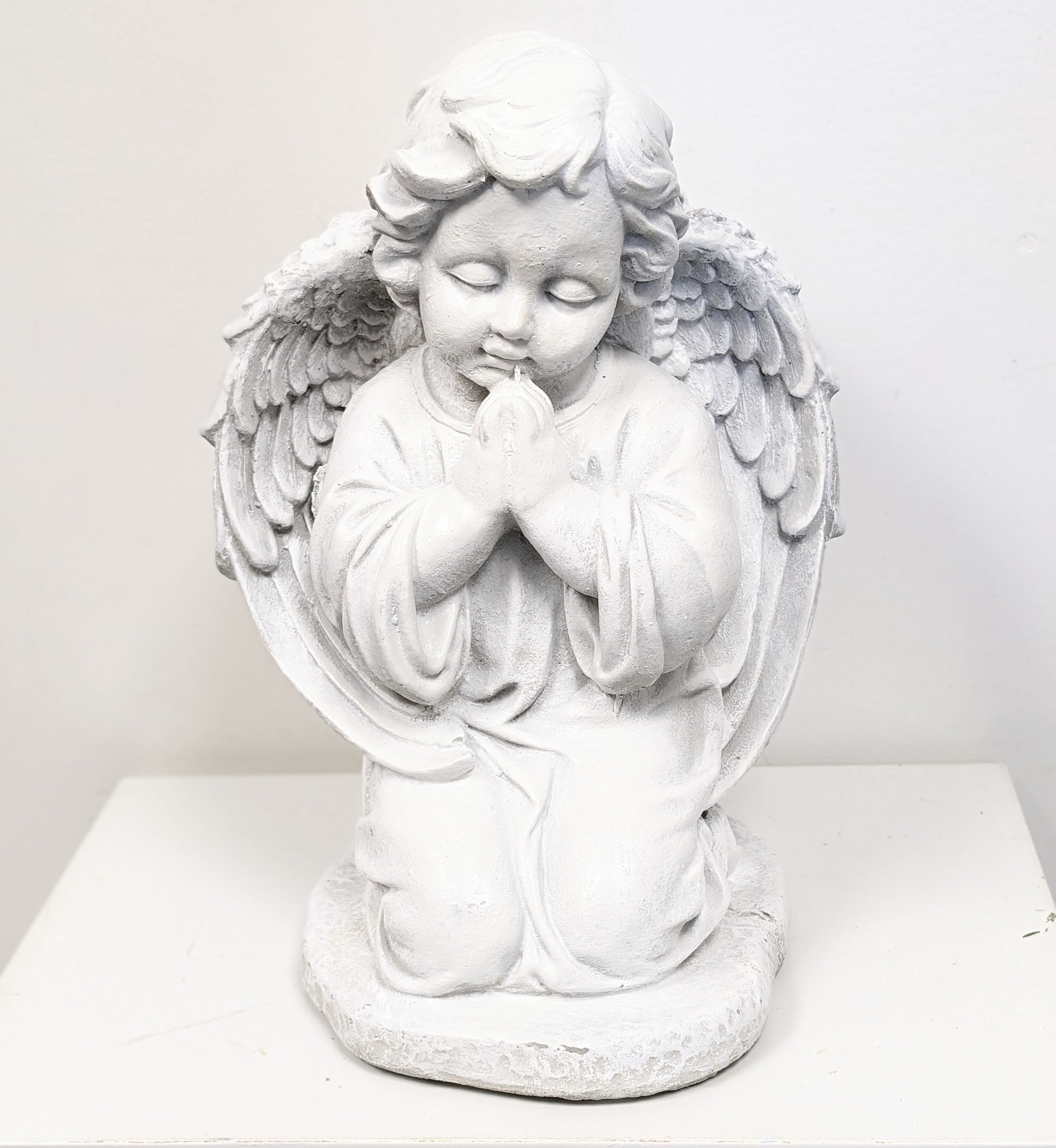 Kneeling Angel Cement Planter