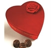 6pc Signature Rose Heart Asst Truffle