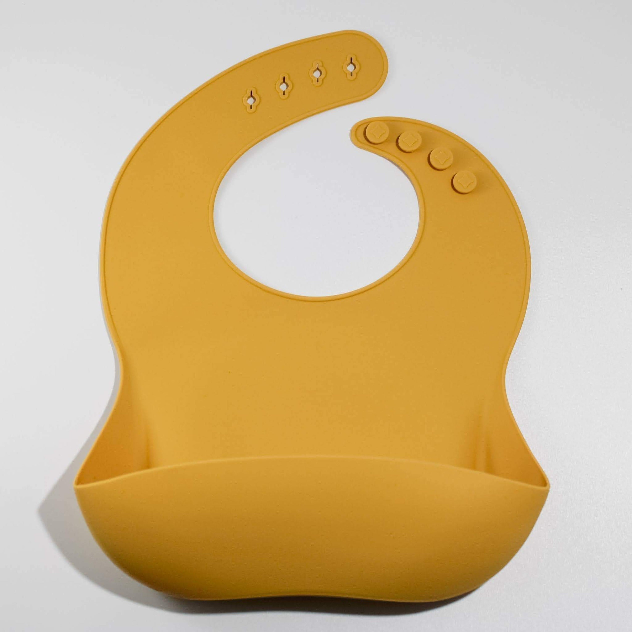 Silicone Bib - Mustard