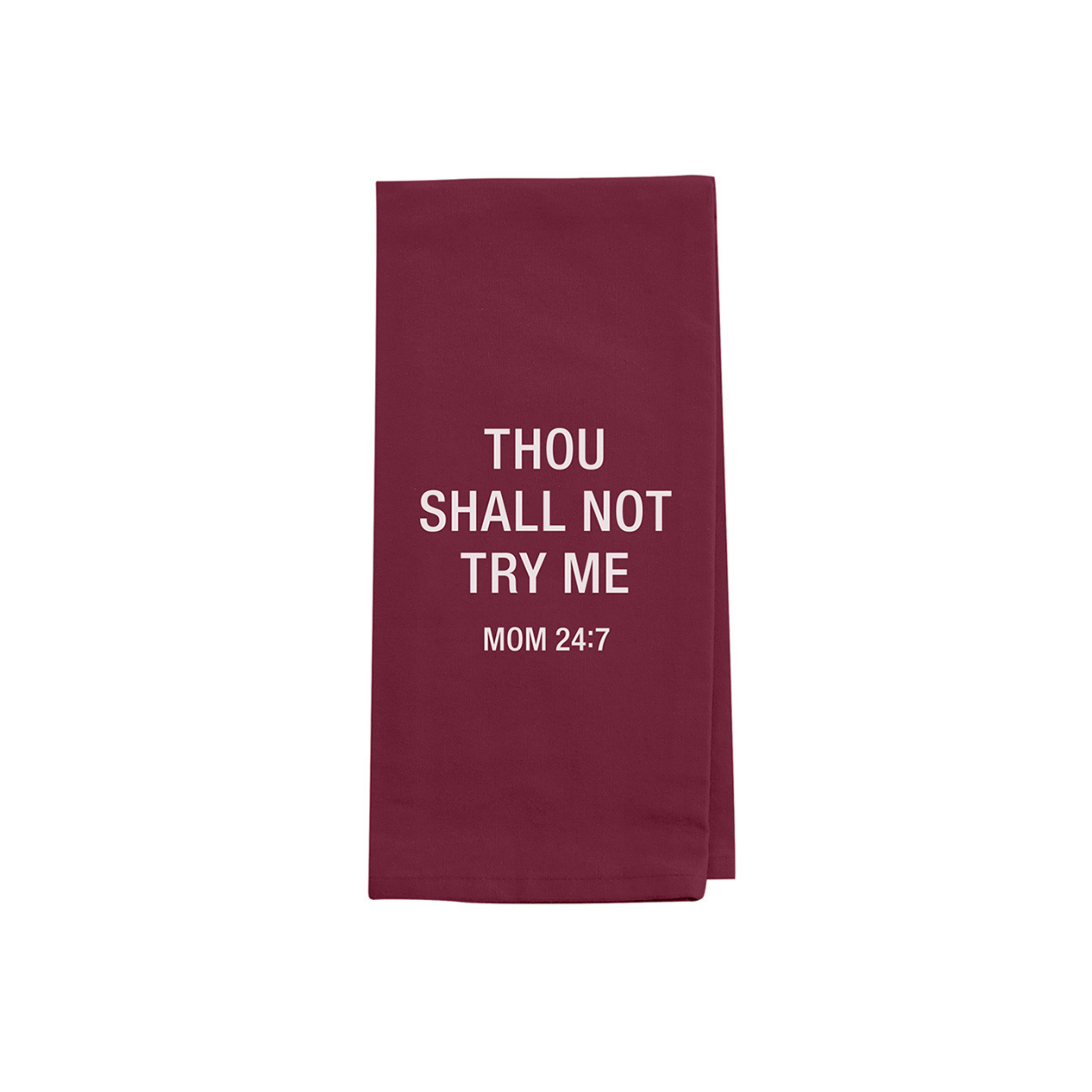 Mom 24:7 tea towel