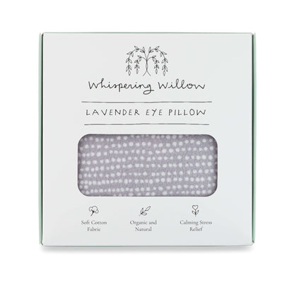 Eye Pillow, Lavender - Tranquil Gray