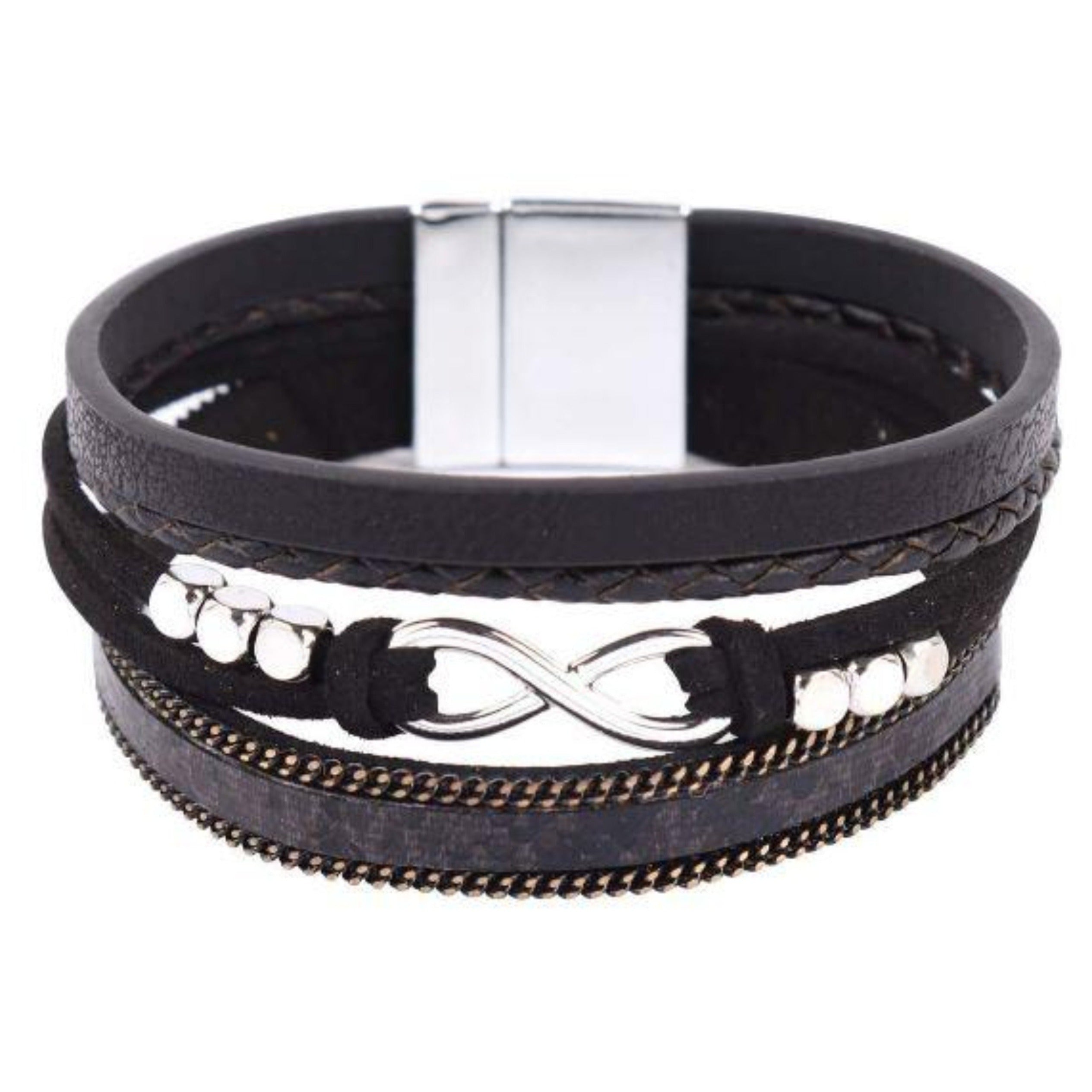 Black Animal Print Bracelet
