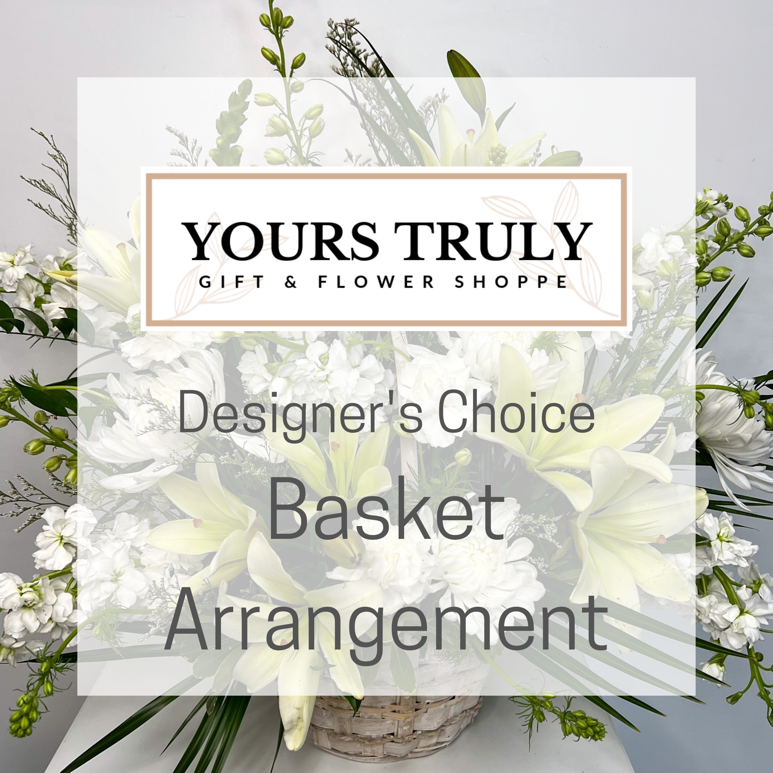 Designers Choice Basket Arrangement